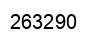 Number 263290 black image