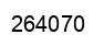 Número 264070 imagen negro