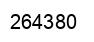 Number 264380 black image