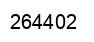 Number 264402 black image