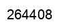Number 264408 black image