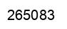 Número 265083 imagen negro