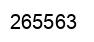 Number 265563 black image