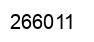 Number 266011 black image