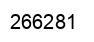 Number 266281 black image