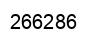 Number 266286 black image
