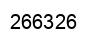 Número 266326 imagen negro