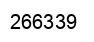 Number 266339 black image
