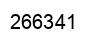 Number 266341 black image