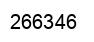 Number 266346 black image