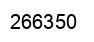 Number 266350 black image