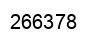 Number 266378 black image