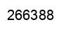 Number 266388 black image
