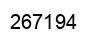 Number 267194 black image