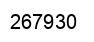 Number 267930 black image