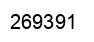 Number 269391 black image