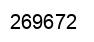 Number 269672 black image