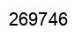Number 269746 black image