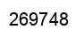 Number 269748 black image