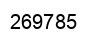 Número 269785 imagen negro