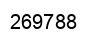 Número 269788 imagen negro