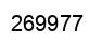 Number 269977 black image