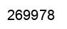 Number 269978 black image