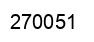 Número 270051 imagen negro