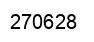 Number 270628 black image