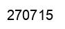 Number 270715 black image