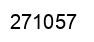 Number 271057 black image