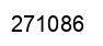 Number 271086 black image
