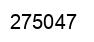 Number 275047 black image