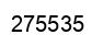 Number 275535 black image