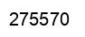 Number 275570 black image
