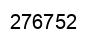Number 276752 black image