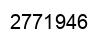 Number 2771946 black image
