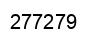 Number 277279 black image