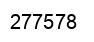 Number 277578 black image