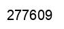 Number 277609 black image