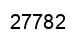 Number 27782 black image