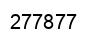 Number 277877 black image