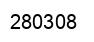 Número 280308 imagen negro