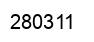 Número 280311 imagen negro