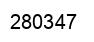 Number 280347 black image