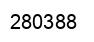 Number 280388 black image