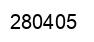 Número 280405 imagen negro