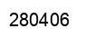 Número 280406 imagen negro