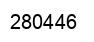Number 280446 black image