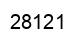 Number 28121 black image